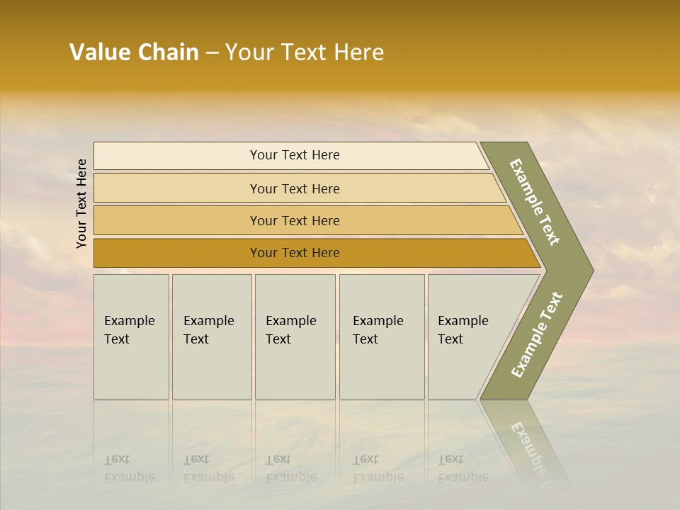 America Tourism Pool PowerPoint Template