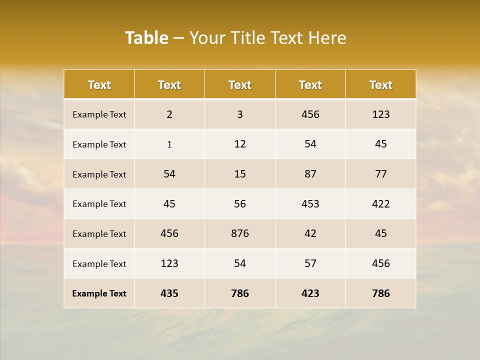 America Tourism Pool PowerPoint Template