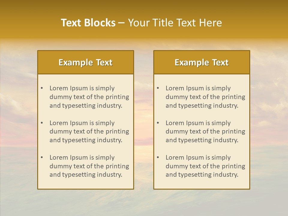 America Tourism Pool PowerPoint Template