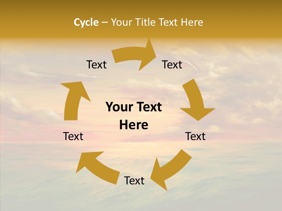 America Tourism Pool PowerPoint Template