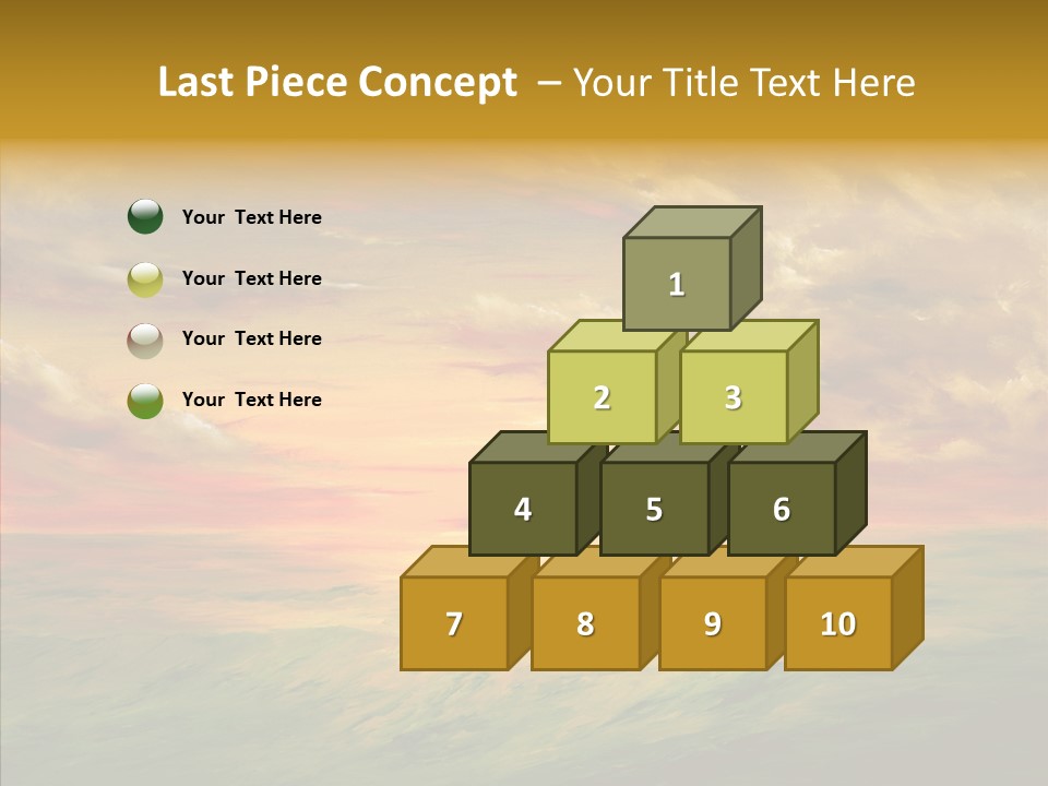 America Tourism Pool PowerPoint Template