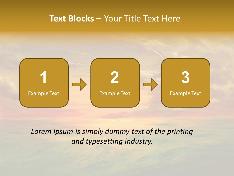 America Tourism Pool PowerPoint Template