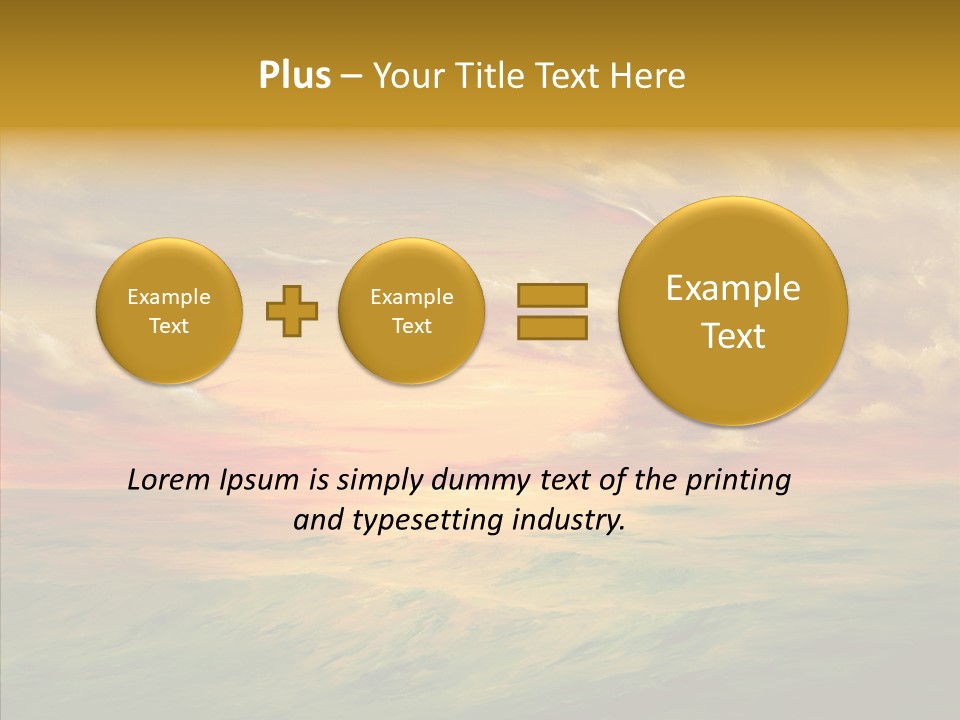 America Tourism Pool PowerPoint Template