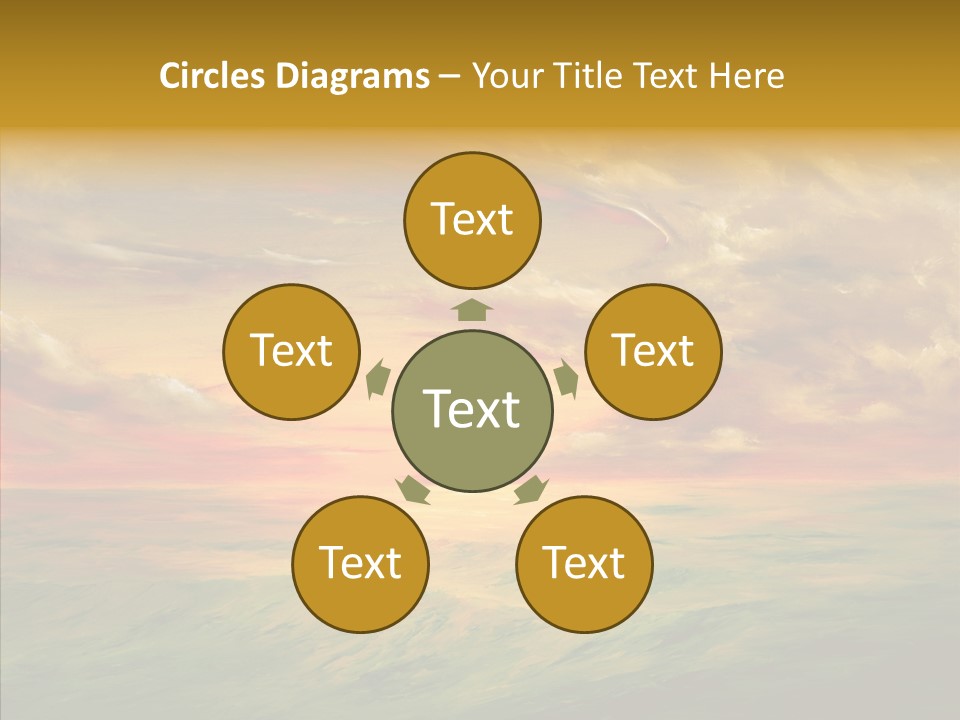 America Tourism Pool PowerPoint Template