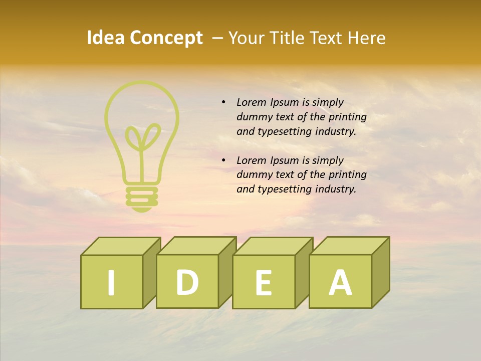 America Tourism Pool PowerPoint Template