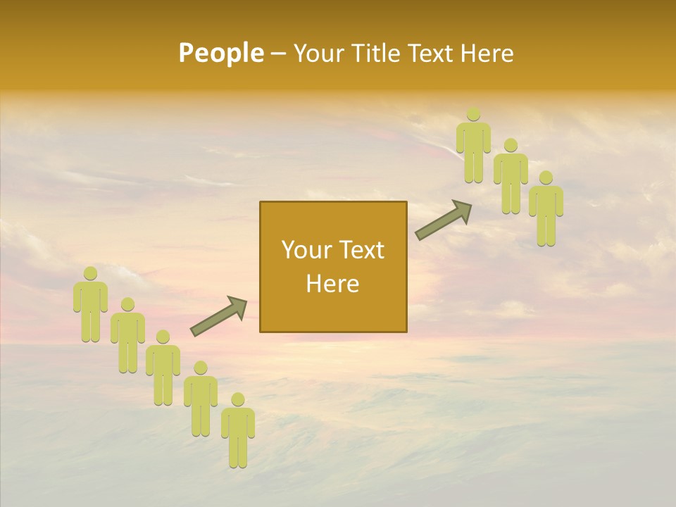 America Tourism Pool PowerPoint Template