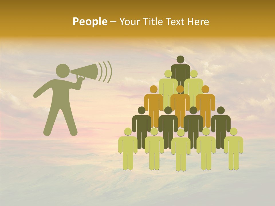 America Tourism Pool PowerPoint Template