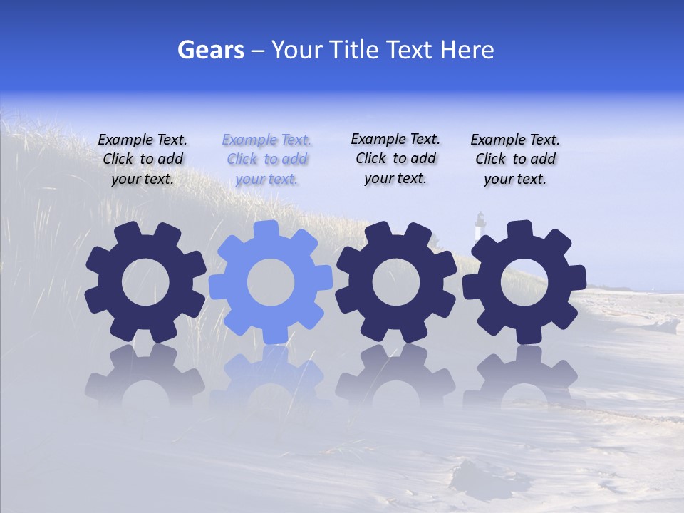 America Light Station Nature PowerPoint Template