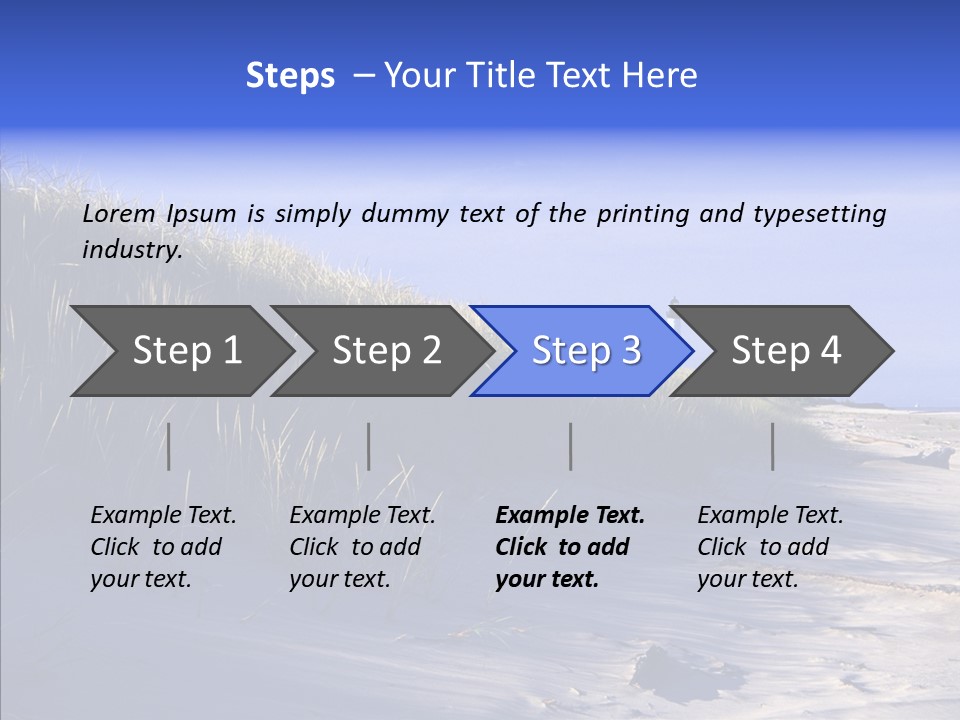 America Light Station Nature PowerPoint Template