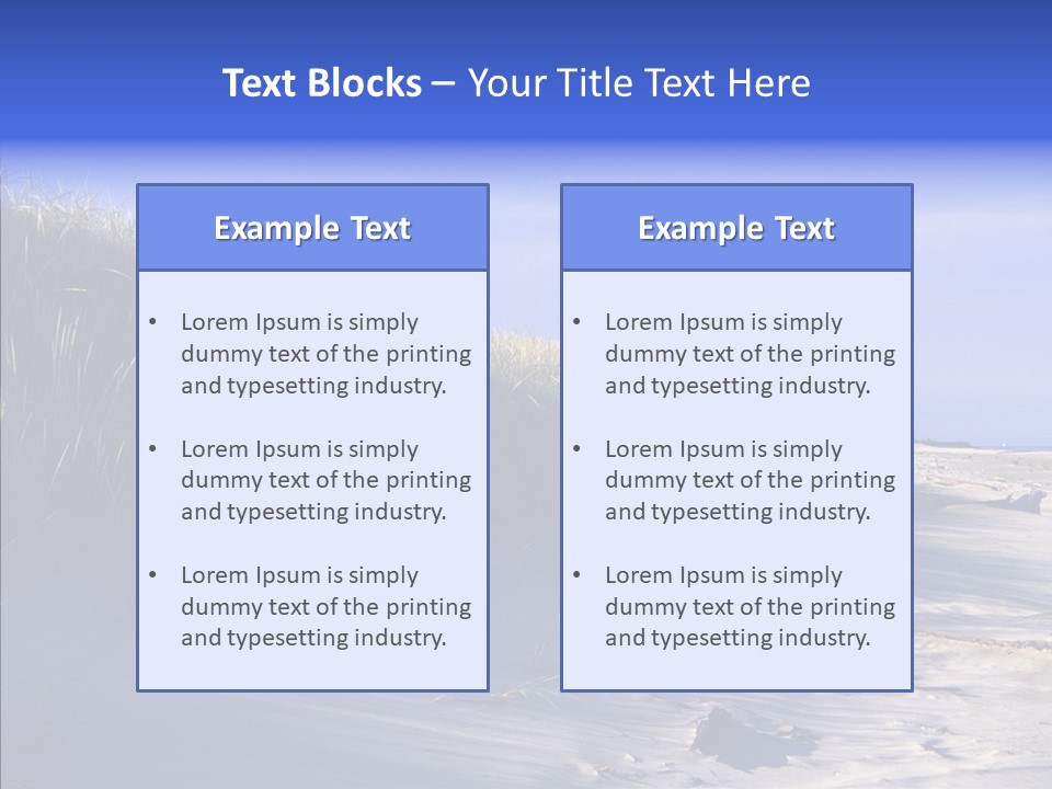 America Light Station Nature PowerPoint Template