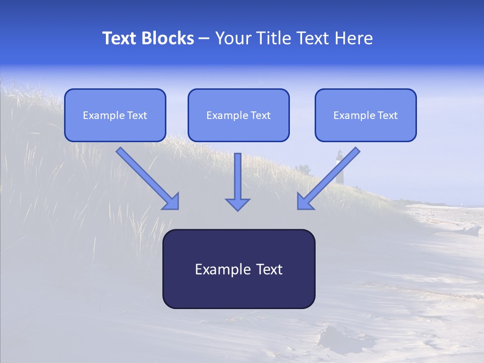 America Light Station Nature PowerPoint Template