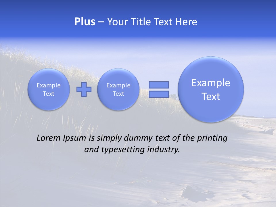 America Light Station Nature PowerPoint Template