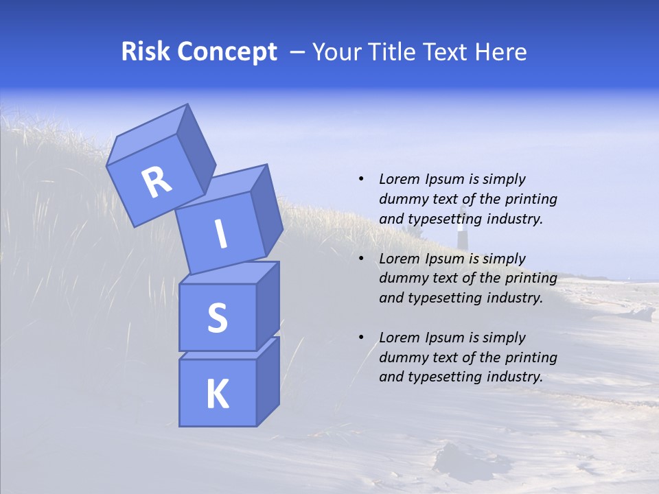 America Light Station Nature PowerPoint Template