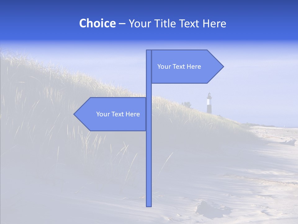 America Light Station Nature PowerPoint Template