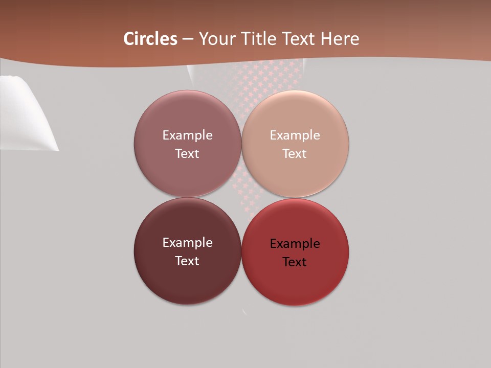 Executive Man Attire PowerPoint Template