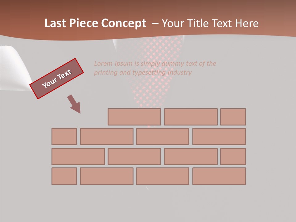 Executive Man Attire PowerPoint Template