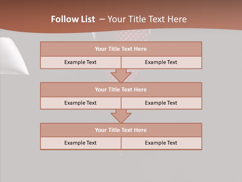 Executive Man Attire PowerPoint Template