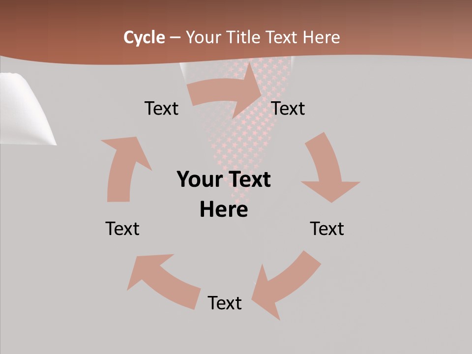 Executive Man Attire PowerPoint Template