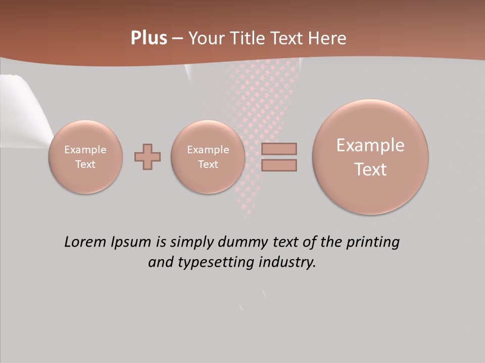 Executive Man Attire PowerPoint Template