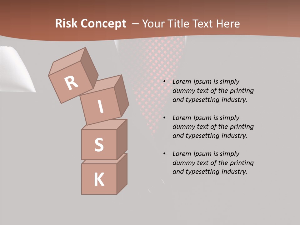 Executive Man Attire PowerPoint Template