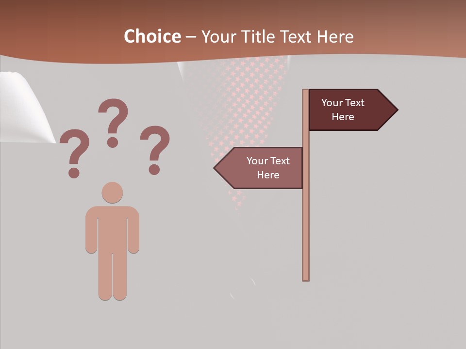 Executive Man Attire PowerPoint Template