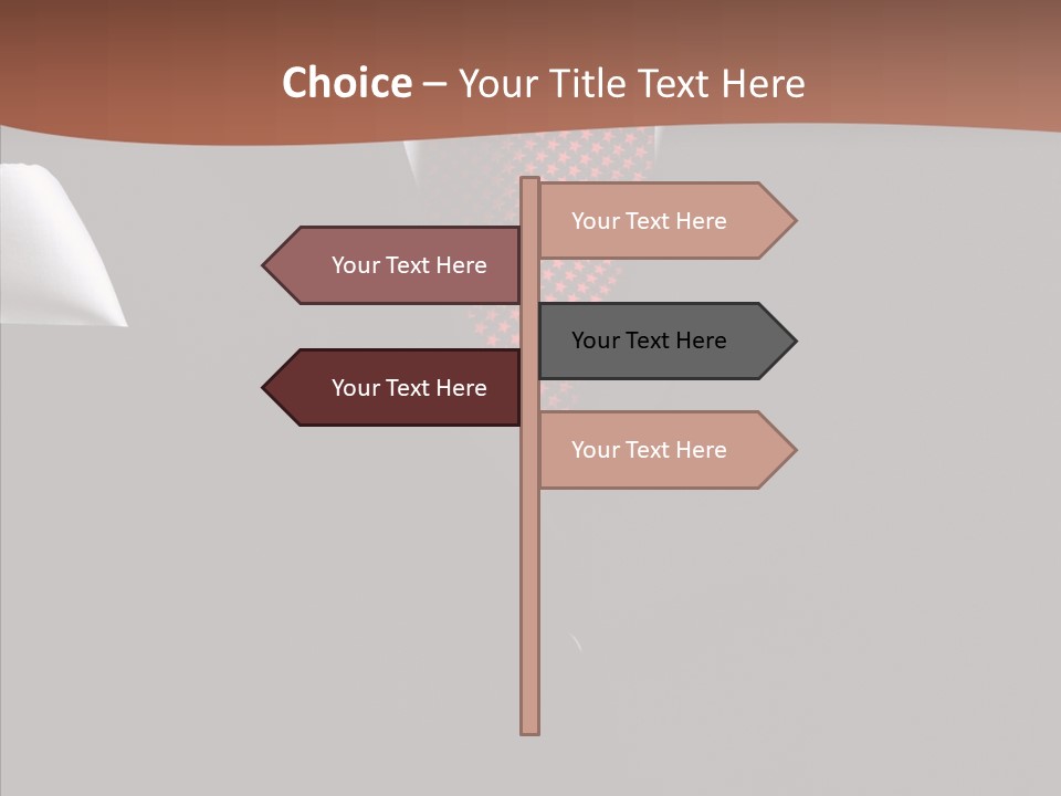 Executive Man Attire PowerPoint Template