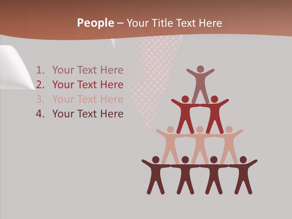 Executive Man Attire PowerPoint Template