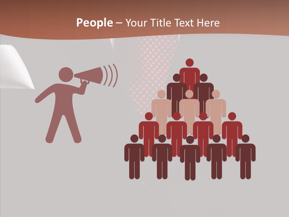 Executive Man Attire PowerPoint Template