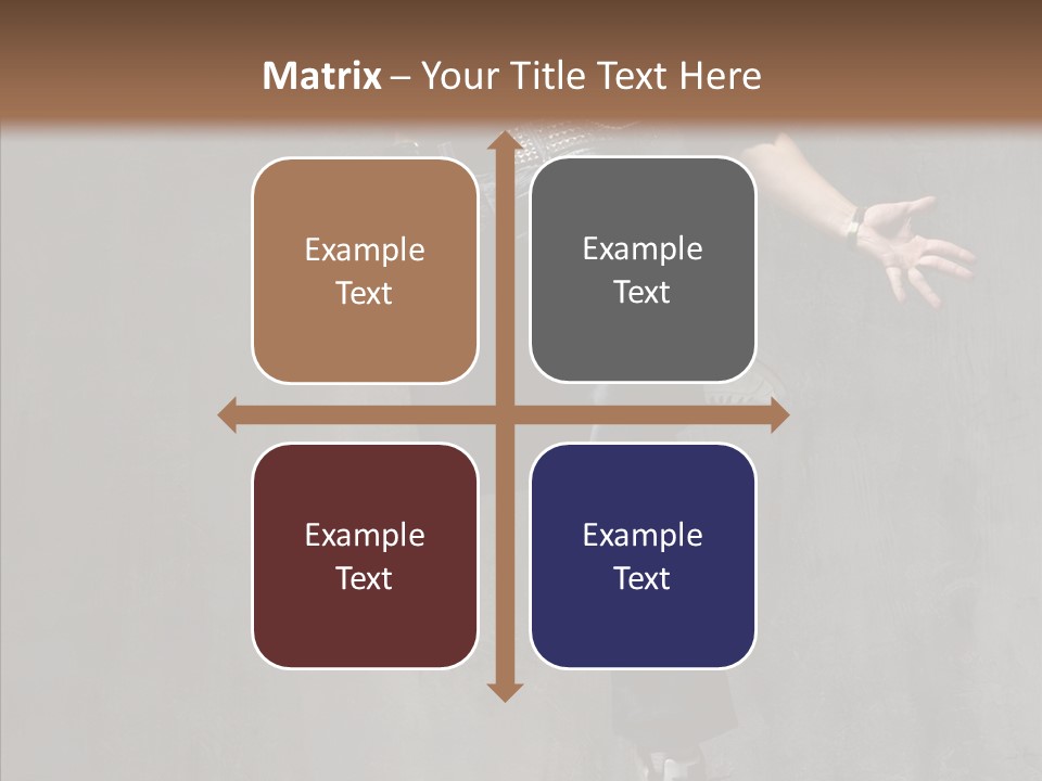 Balance Jeans Performance PowerPoint Template