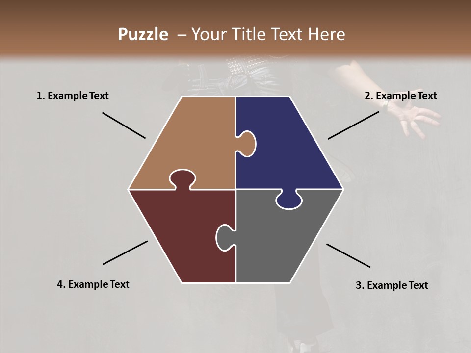 Balance Jeans Performance PowerPoint Template