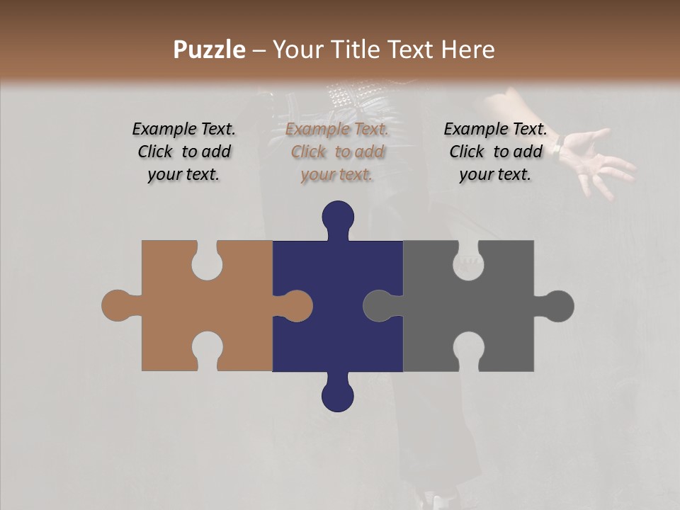 Balance Jeans Performance PowerPoint Template