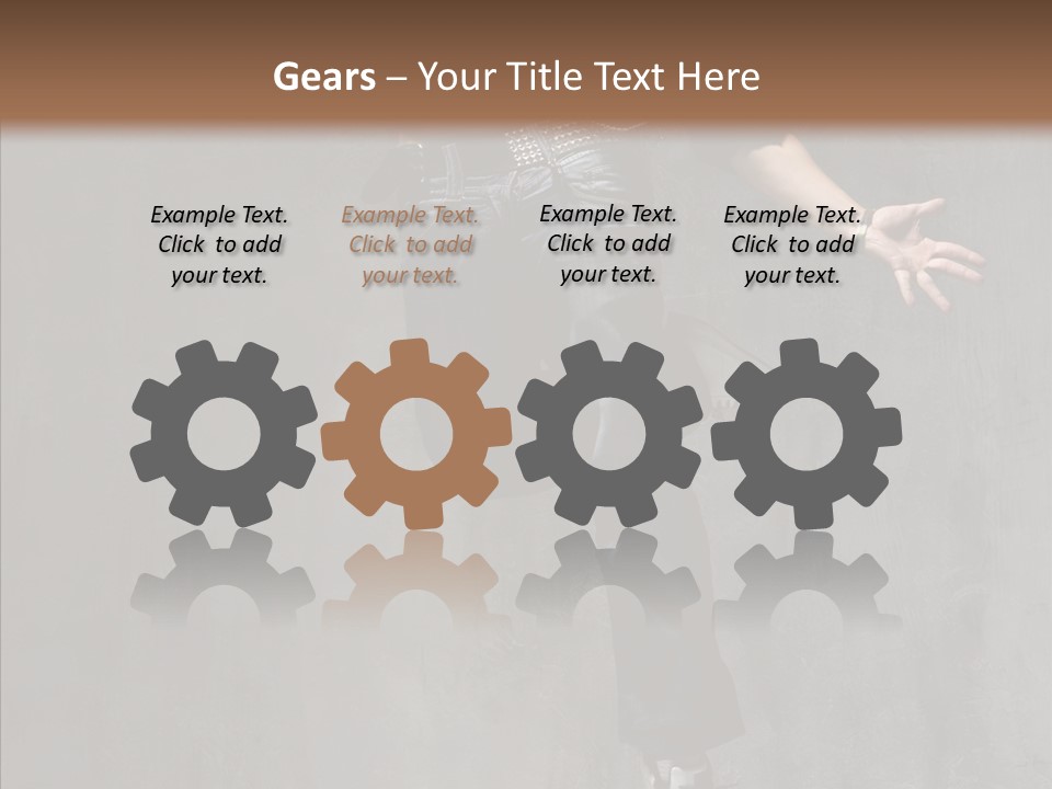 Balance Jeans Performance PowerPoint Template