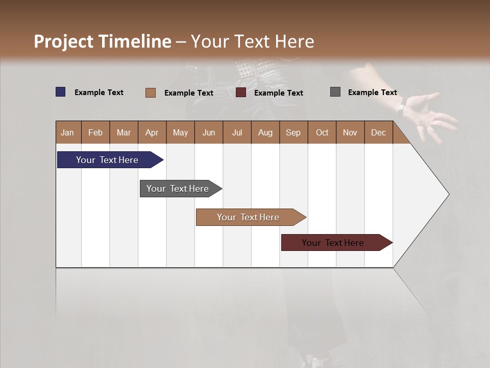 Balance Jeans Performance PowerPoint Template