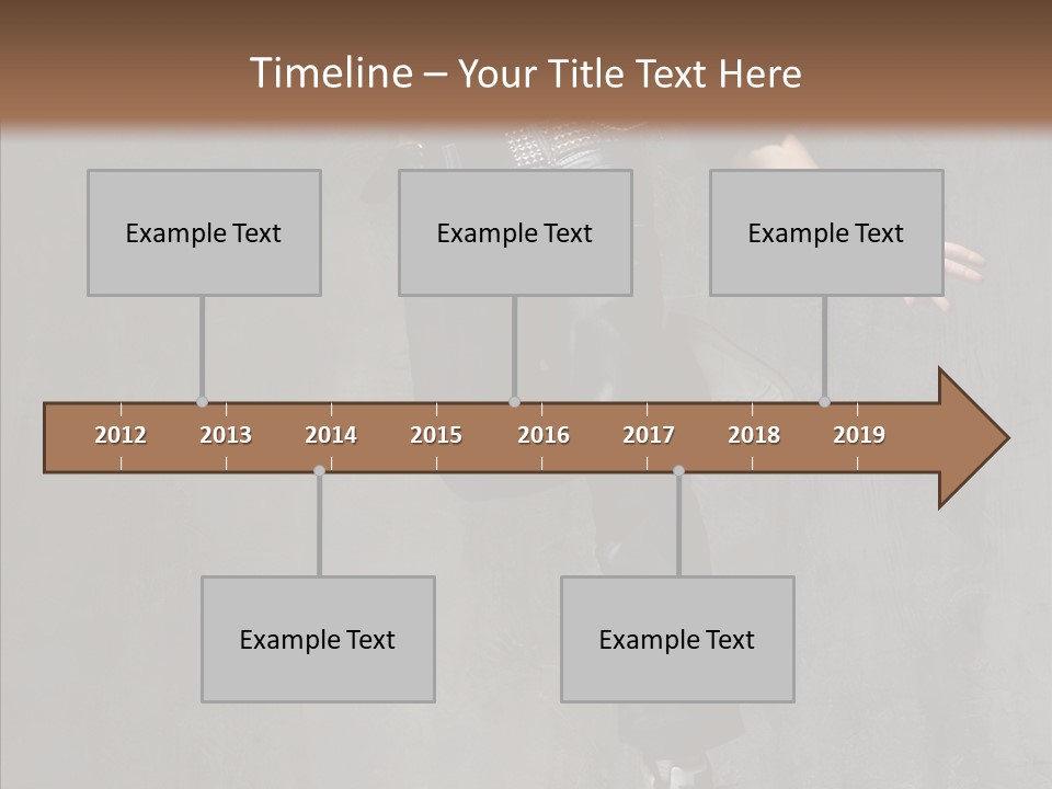 Balance Jeans Performance PowerPoint Template