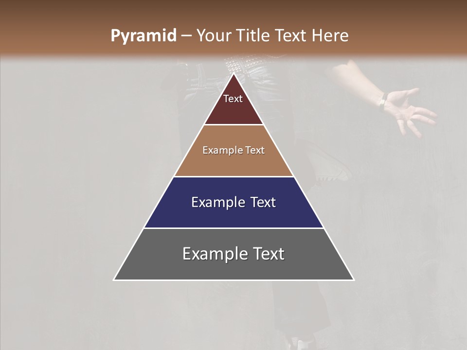 Balance Jeans Performance PowerPoint Template