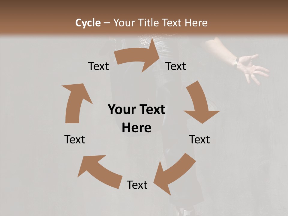 Balance Jeans Performance PowerPoint Template