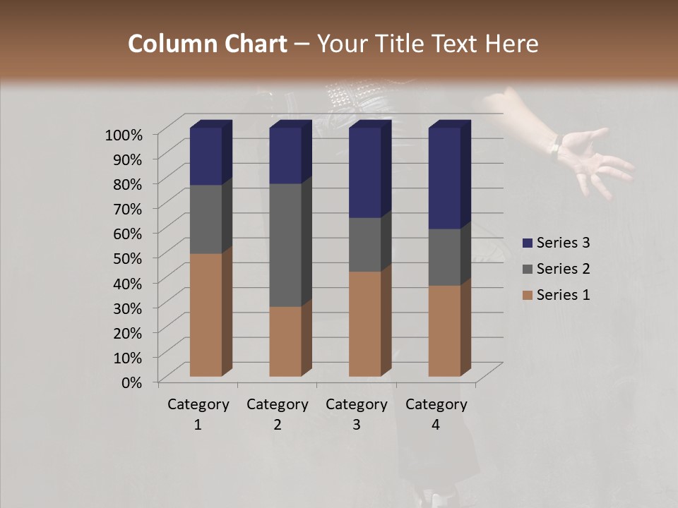 Balance Jeans Performance PowerPoint Template
