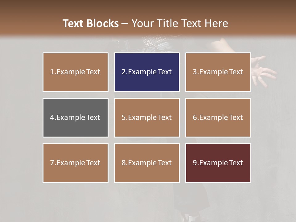 Balance Jeans Performance PowerPoint Template