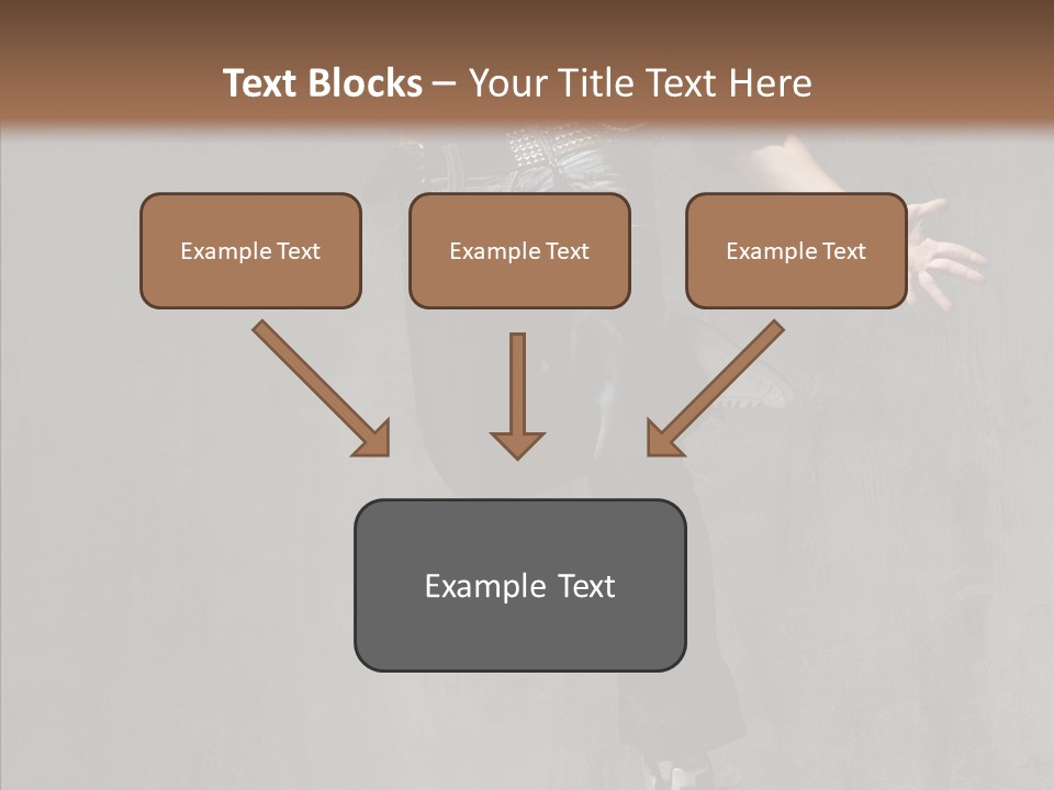 Balance Jeans Performance PowerPoint Template