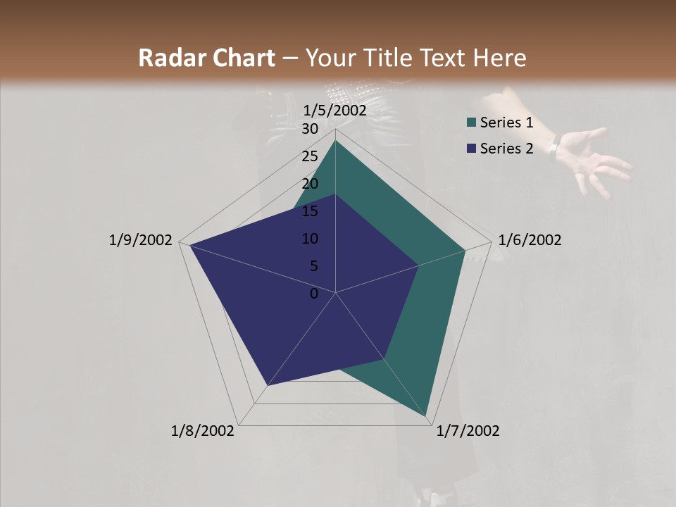 Balance Jeans Performance PowerPoint Template