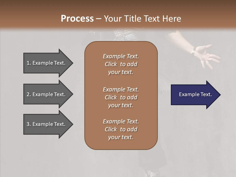Balance Jeans Performance PowerPoint Template