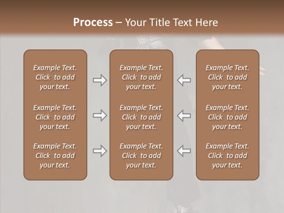 Balance Jeans Performance PowerPoint Template