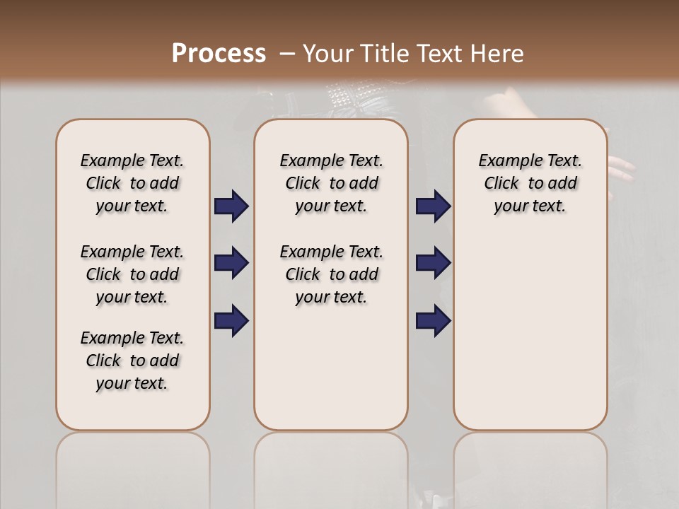 Balance Jeans Performance PowerPoint Template