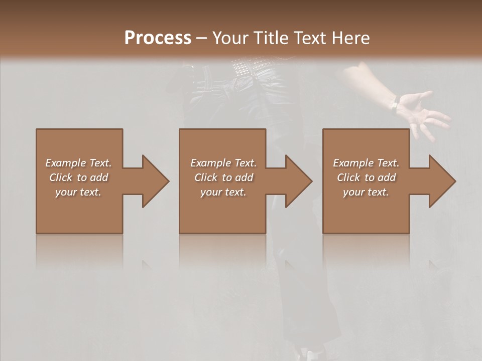 Balance Jeans Performance PowerPoint Template