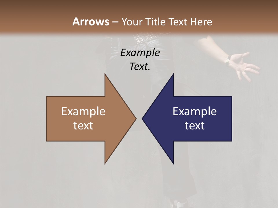 Balance Jeans Performance PowerPoint Template
