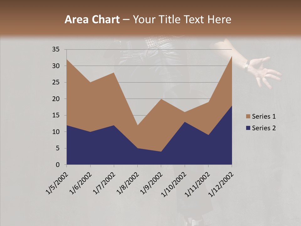 Balance Jeans Performance PowerPoint Template