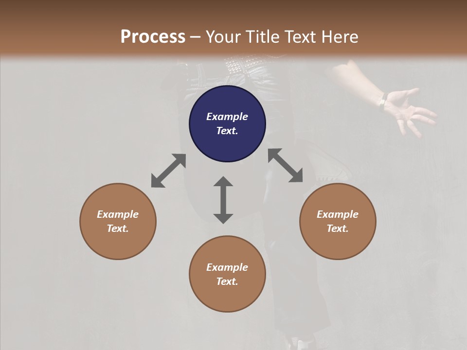 Balance Jeans Performance PowerPoint Template