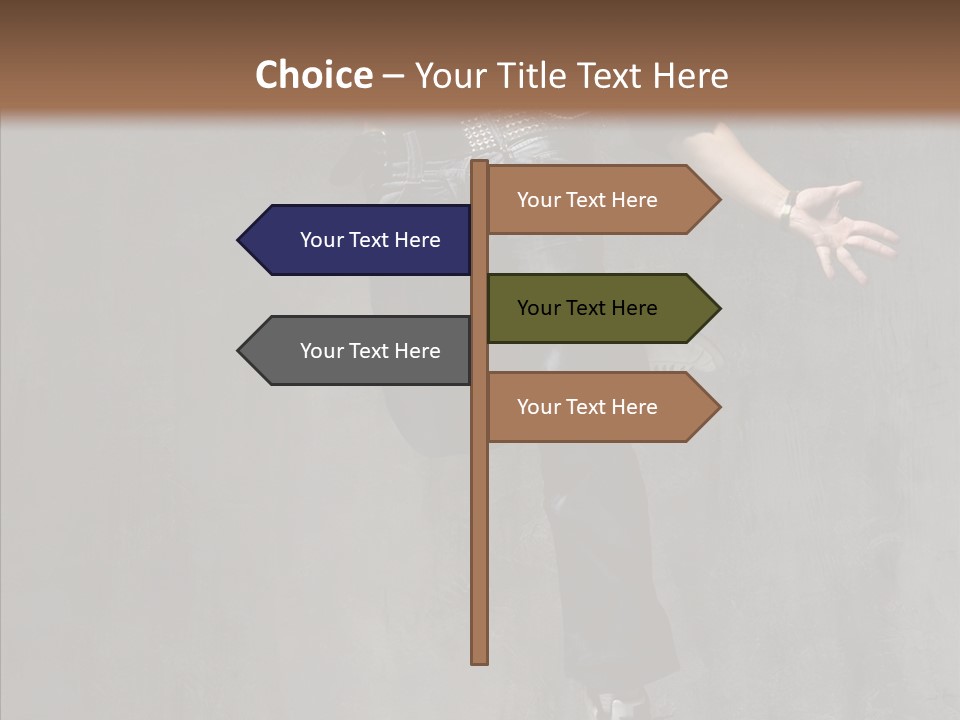 Balance Jeans Performance PowerPoint Template