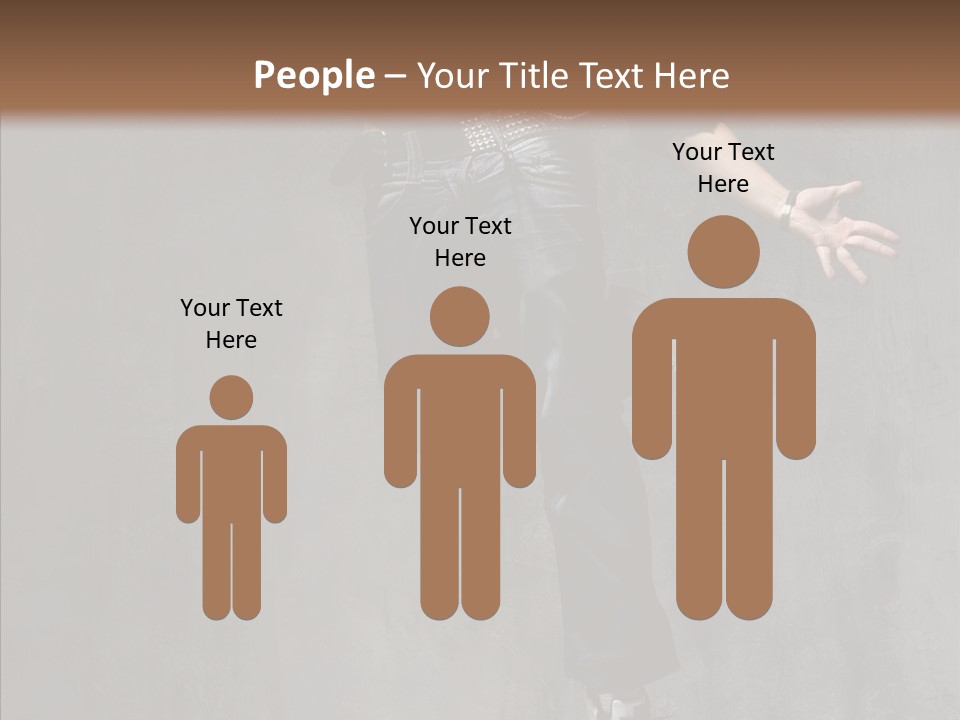 Balance Jeans Performance PowerPoint Template