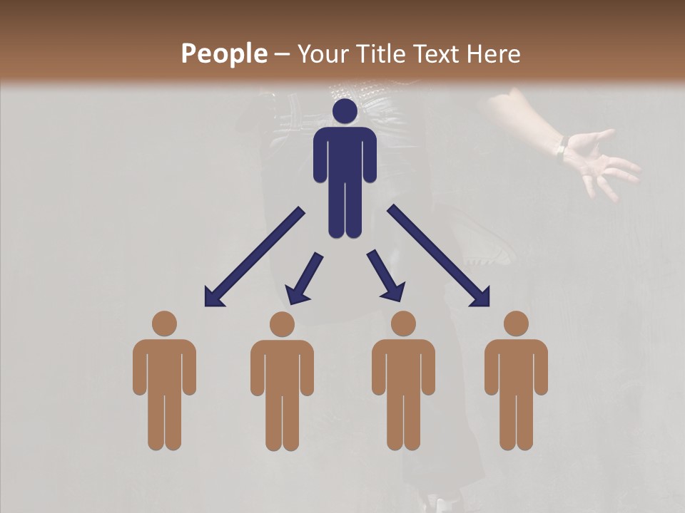 Balance Jeans Performance PowerPoint Template